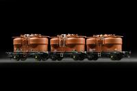 C3042B Clark Railworks Prestwins Bauxite Triple pack